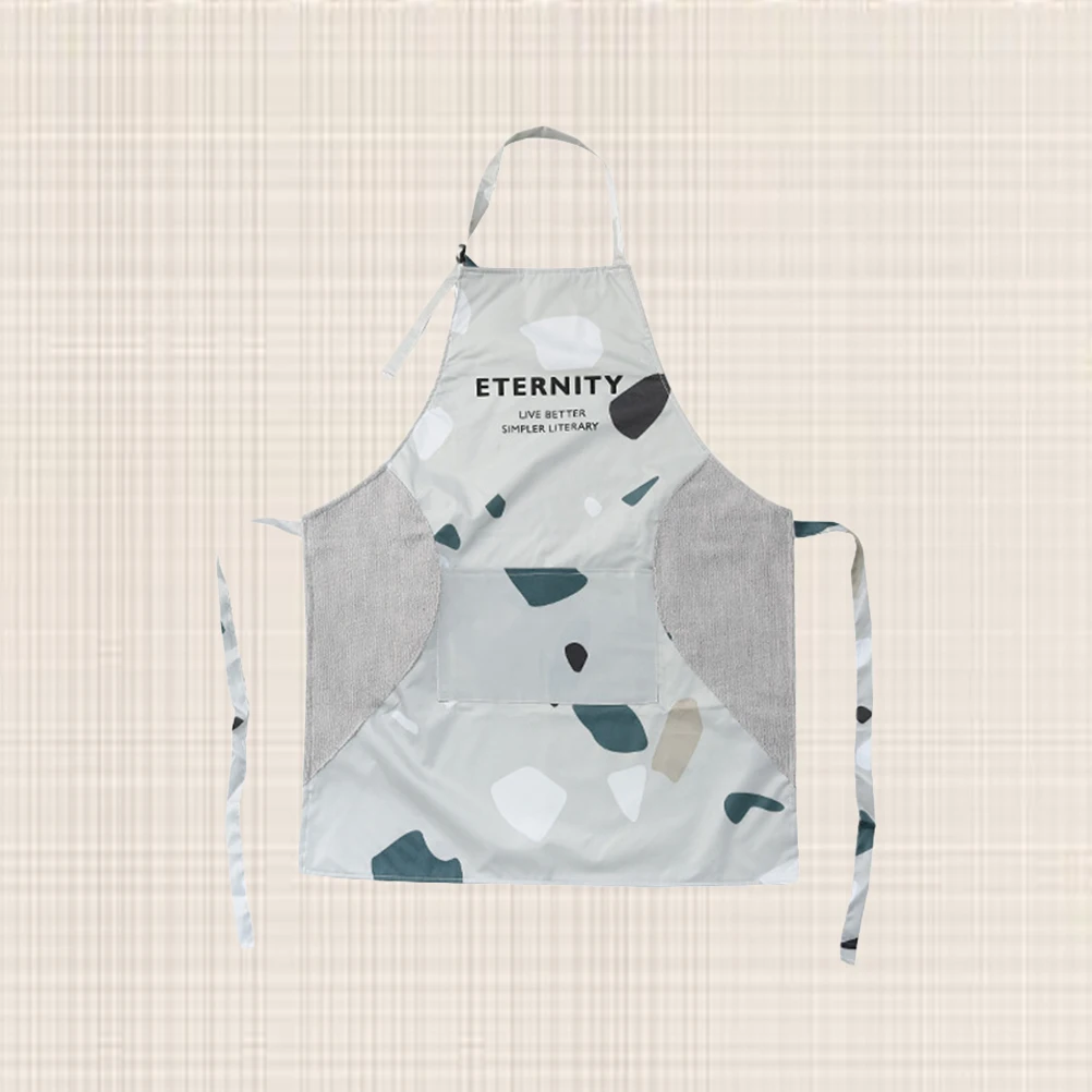 

PVC Apron Oilproof Kitchen Working Hangning Neck Simple Sleeveless Cooking Waterproof Dust Proof Gardening Baking Craftsmen