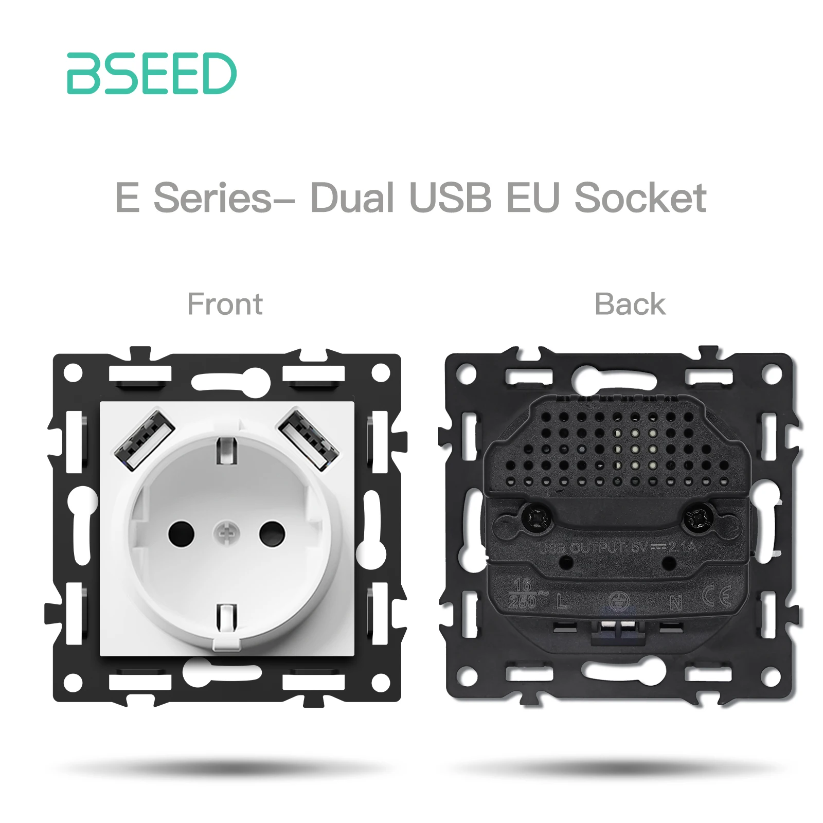 BSEED Smart Zigbee Thermostat Fußbodenheizung/Kessel/Wassermodul Teil Thermostatregler Glasrahmen Need Gateway APP-Steuerung