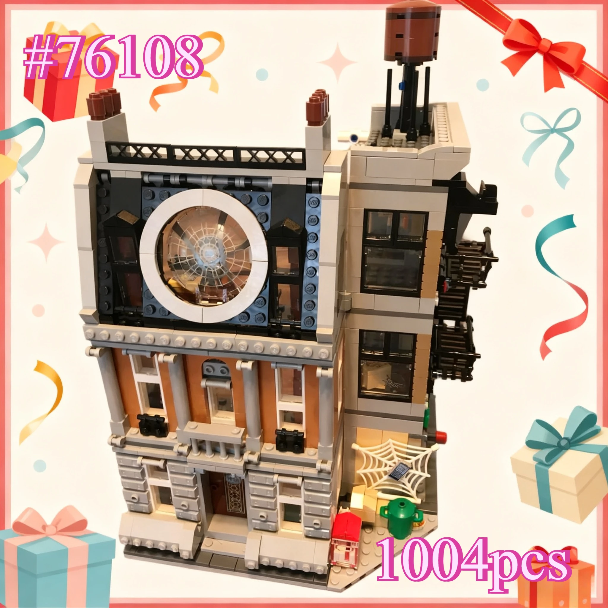 ชุดตัวต่อ The Ultimate Showdown of Heroes 76108 เข้ากันได้กับตัวต่อเลโก้ เหมาะสำหรับเป็นของขวัญคริสต์มาส 1004 ชิ้น