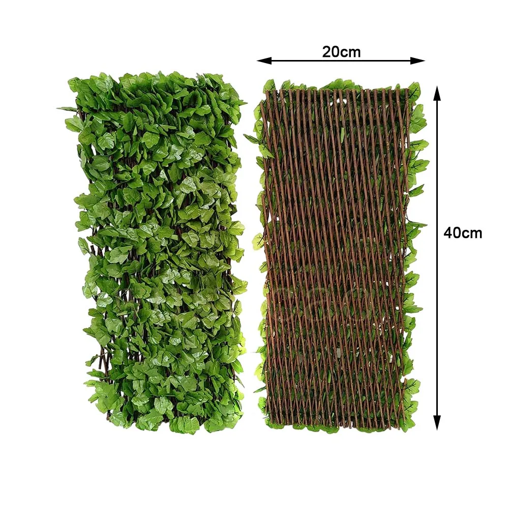 Artificial Plant Walls Foliage Hedge Grass Mat Greenery Panels Fence Home Decor Fake Plants Garden Simulated Lawn