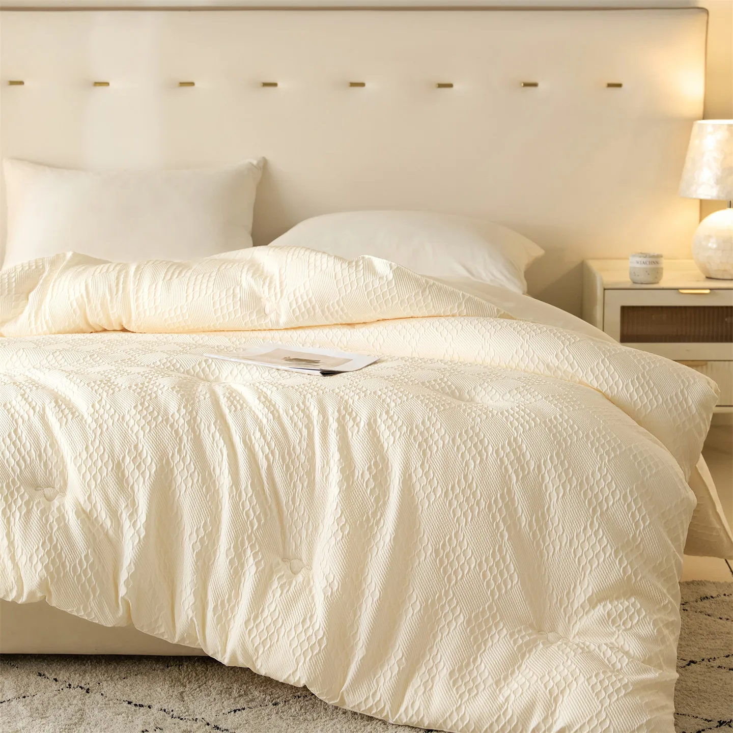New thickened Australian wool quilt, winter warm jacquard quilt core, household all season universal quilt, quilt core