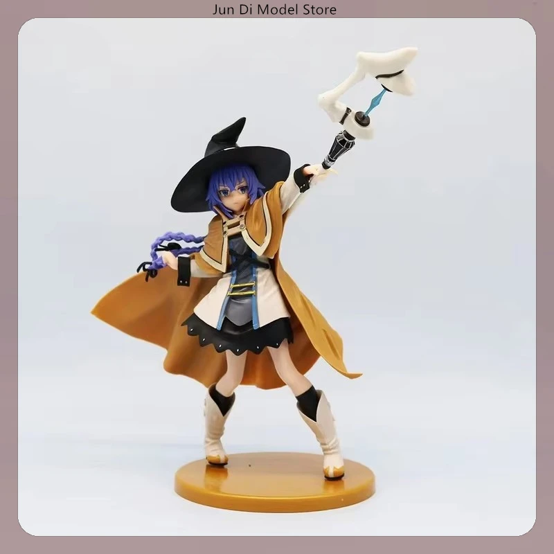 

25cm Mushoku Eris Roxy Standing Posture Anime Figure Model Statue Boys Collection Desktop Decoration Ornament Gift ﻿