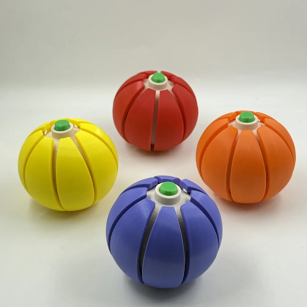 New Halloween Pumpkin Fruit Stress Relief Button Click Pressure Relief Fruit Squeeze Fun Party Accessories