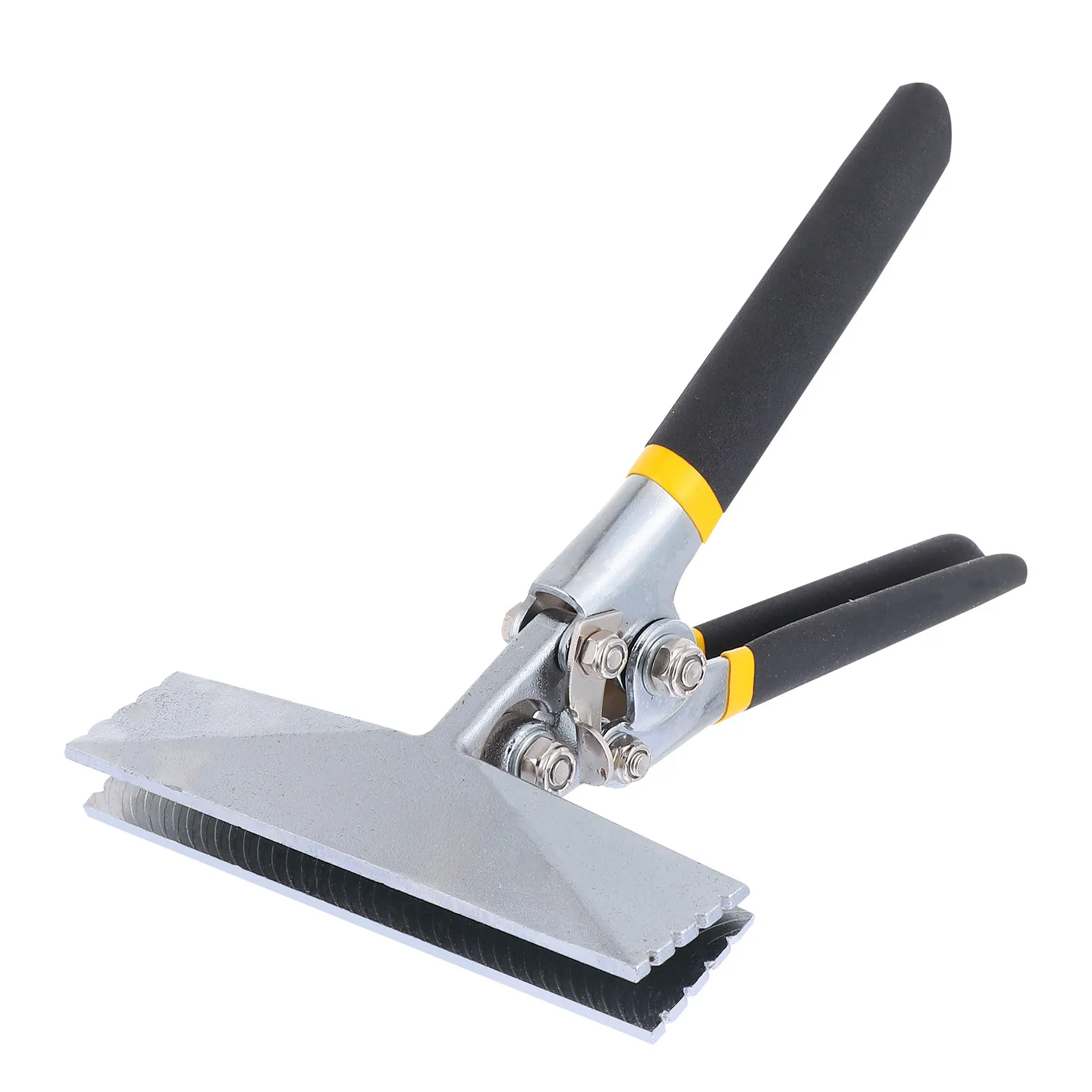 1Pcs Hand Seamer Multifunctional Ductwork Tools Supply Steel Folding Tool Ergonomic Over-Molded Handle Non-Slip Comfortable Grip