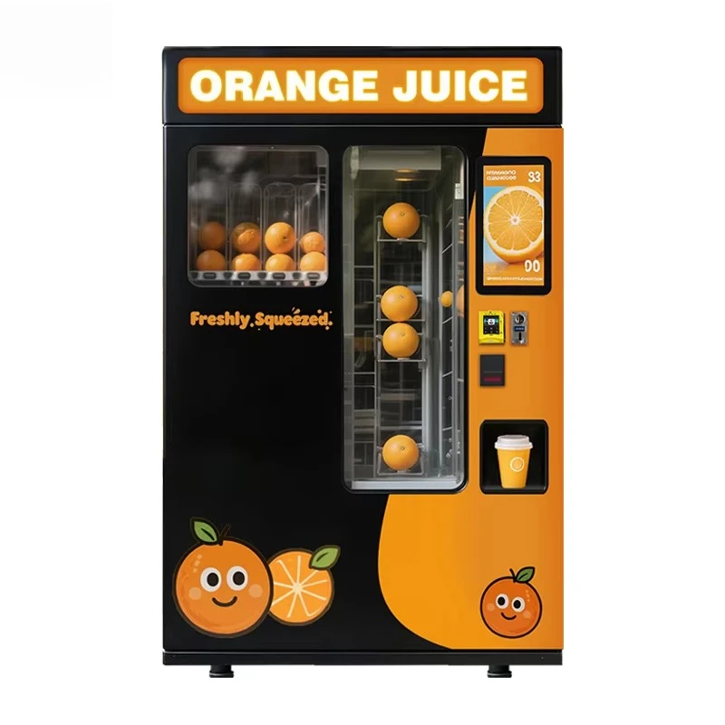 Intelligent Orange Juice Vending Machine Customized Modern Popular Design Fresh Squeezed For Mall Business Hot Sale