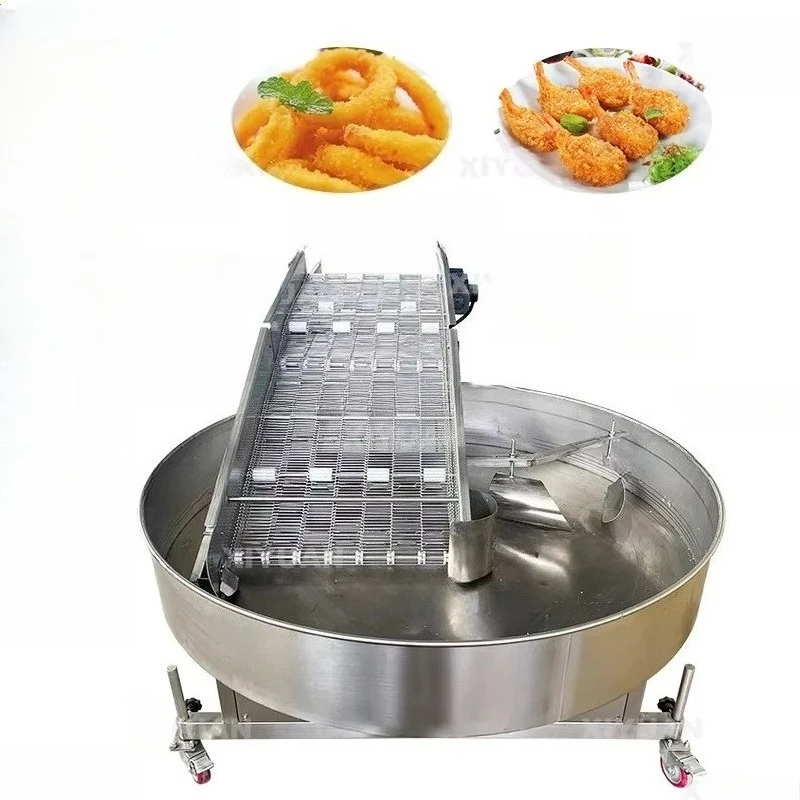 Automatic Sesame Coating Machine Customized Round Table Bread Crumbs Machine Food Grade Best Seller
