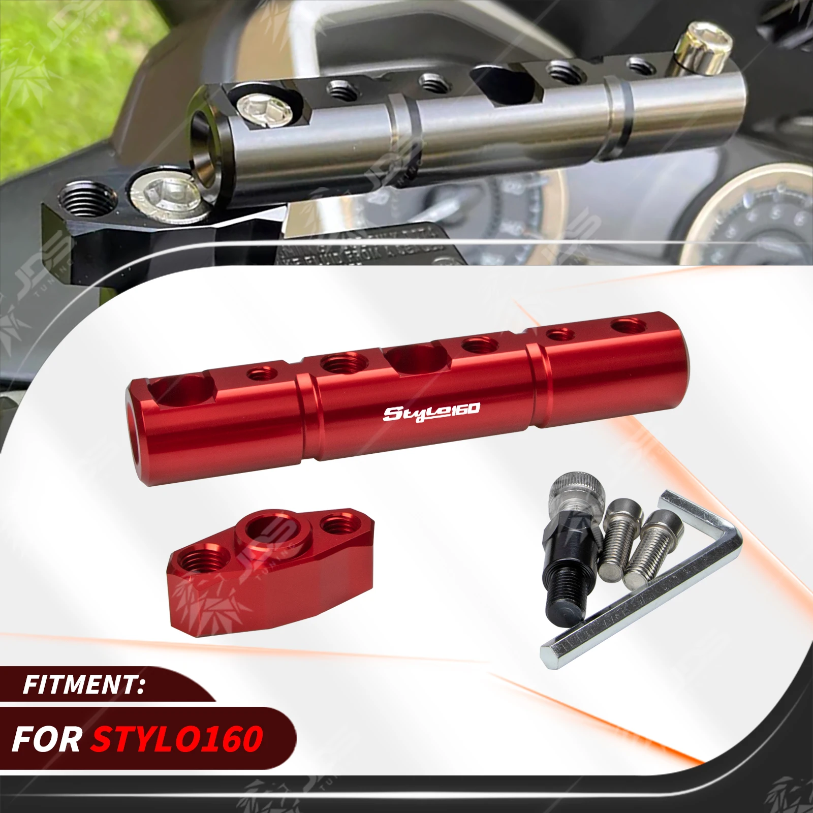 For HONDA STYLO160 Multifunction Cross Bar Handlebar Crossbar Phone GPS Extension Holder Accessories Parts