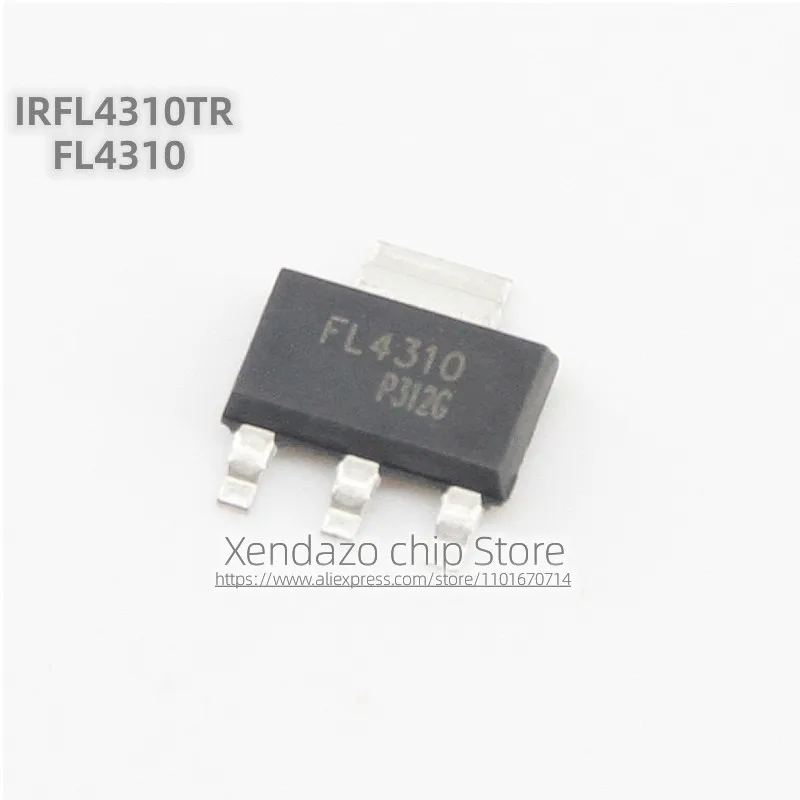 10pcs/lot IRFL4310TRPBF IRFL4310TR IRFL4310 FL4310 SOT-223 package Original genuine N-channel MOS field-effect transistor