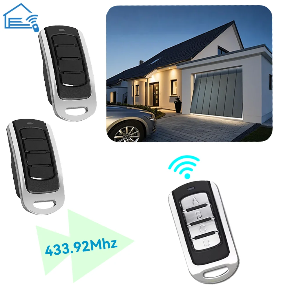 Smart Home Multi-frequency 250-915 MHz clone copy replication remote control 868 MHz garage door remote control 433MHz remote co