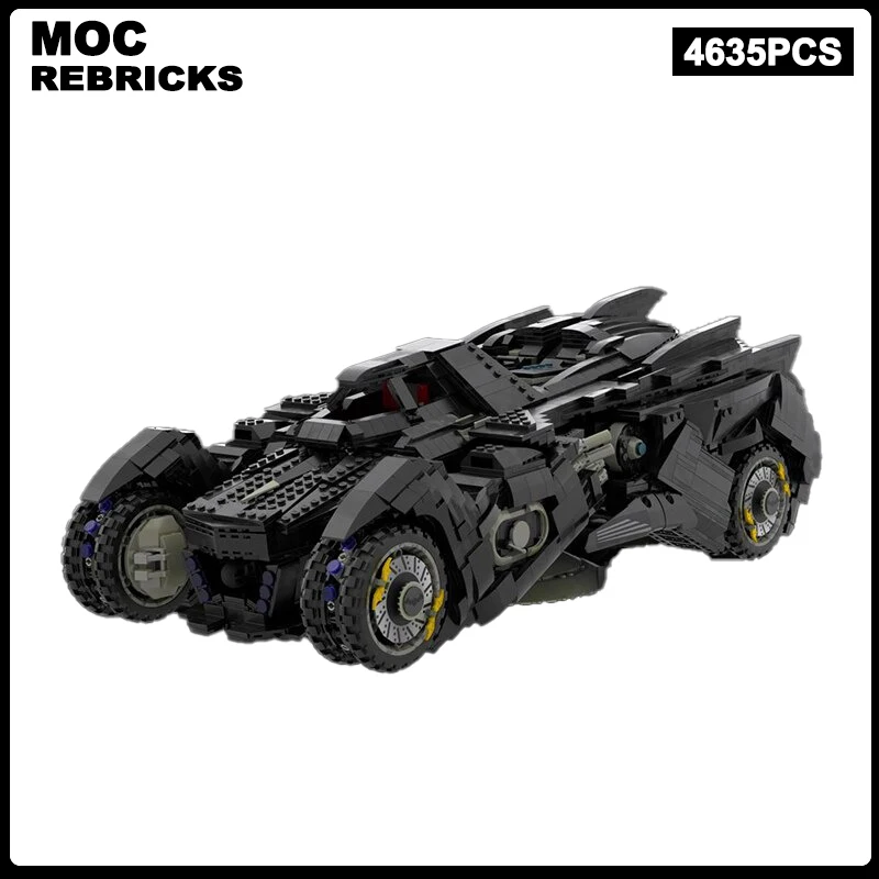 Science Fiction Film Series Arkham Knight BatChariot UCS Building Blocks Assembly Technology Model Bricks Display Creative Toys