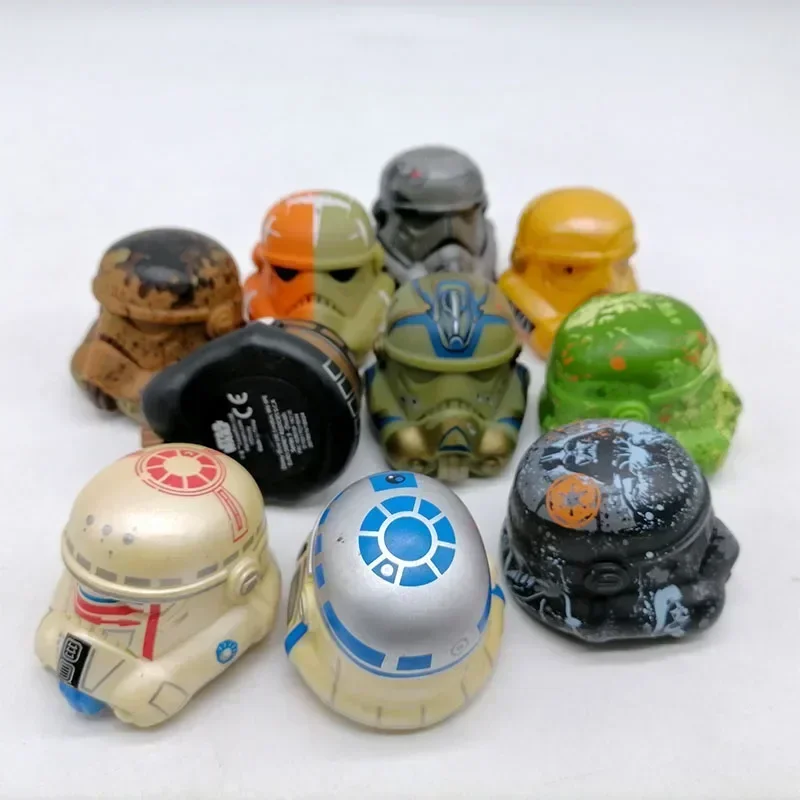 Disney Star Wars Figure Head Helmet Empire Clone Troopers Model Gashapon Toy Stormtrooper Sandtrooper Collectible Ornament Gifts