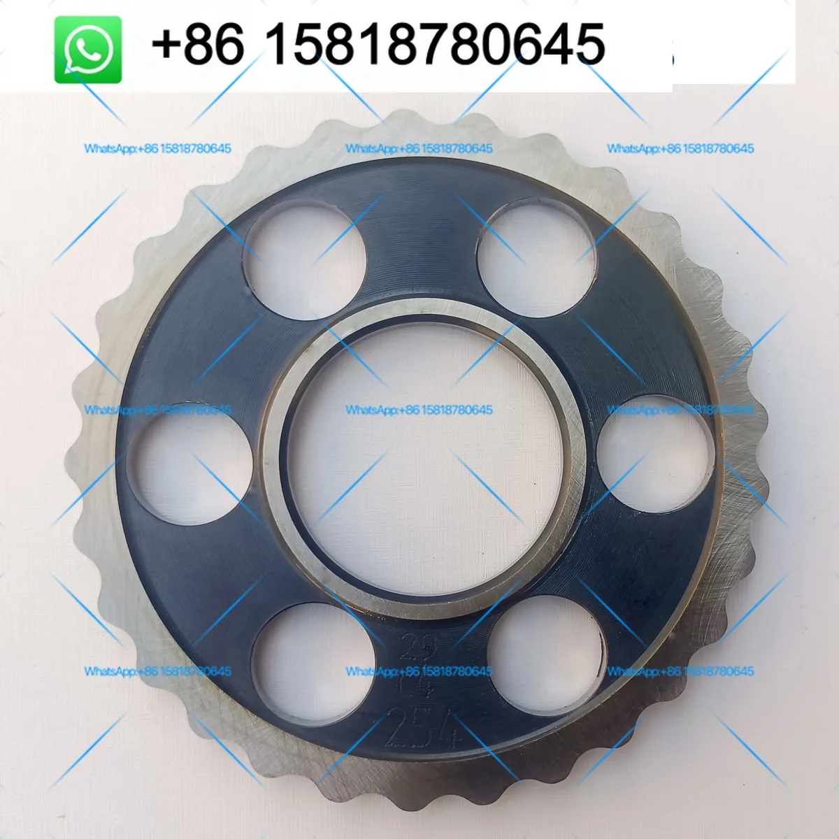 Special accessory for micro cycloidal reducer cycloidal wheel 6-hole gear plate tooth disc WB120 reducer swing plate