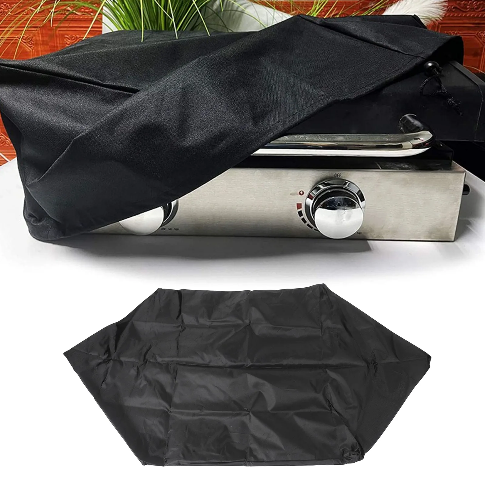 Barbecue Parties 22 Inches Griddle Cover Outdoor BBQ Cover Adjustable Straps Foldable And Compact Long-lasting Protection