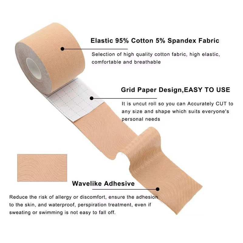 1 Roll Boob Tape Tepel Covers Voor Vrouwen Push Up Bh Sexy Body Onzichtbare Sticky Strapless Zelfklevende Bras Lift Up Intimates 5M Nieuwe