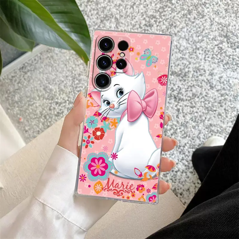 حافظة لهاتف سامسونج جالاكسي S24FE S25 S23 S21 Ultra S20 S24 FE S22 Plus Note 20 A35 A55 5G حافظة شفافة #4