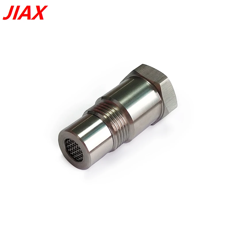 JIAX M18×1.5 Car Oxygen Sensor Connector with Filter Screen - Auto Parts for Sensor Hole Repair