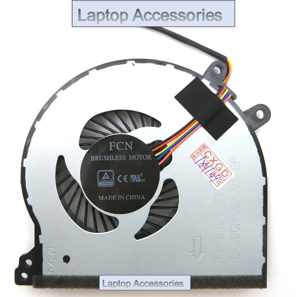FNew ventilador de refrigeración de CPU para portátil Lenovo IdeaPad 310-15ABR 310-15IAP 310-15IKB 310-15ISK tipo 80ST 80TT 80TV 80SM 80UH DC28000CZF0
