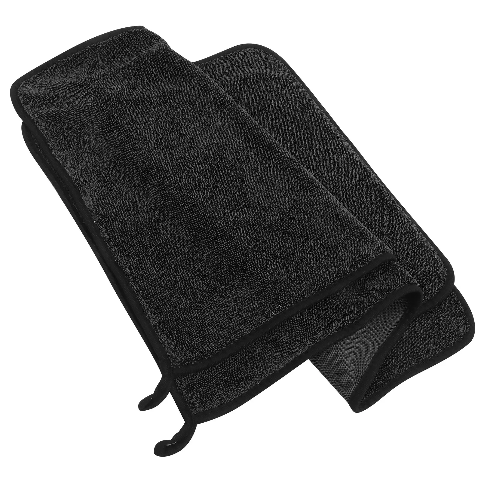 2Pcs Thickened Highly Absorbent Microfiber Cleaning Cloths for Cars Countertops Furniture Dishwashing Auto Washing Towel Set