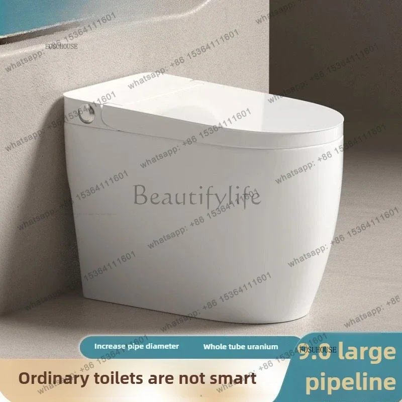 Unplugged Siphon Toilets Sunken with Water Tank Bathroom Fixture No Water Pressure Limit Kick Flush Home Water-saving Toilet m