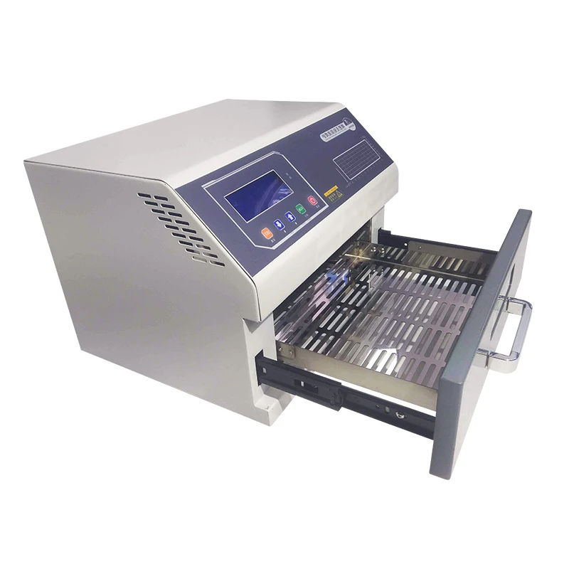 ZB5040HL High Performance Hot Air Reflow Oven 3600W Desktop Smt Reflow Soldering Oven 500x400mm For Pcb Plate Heating