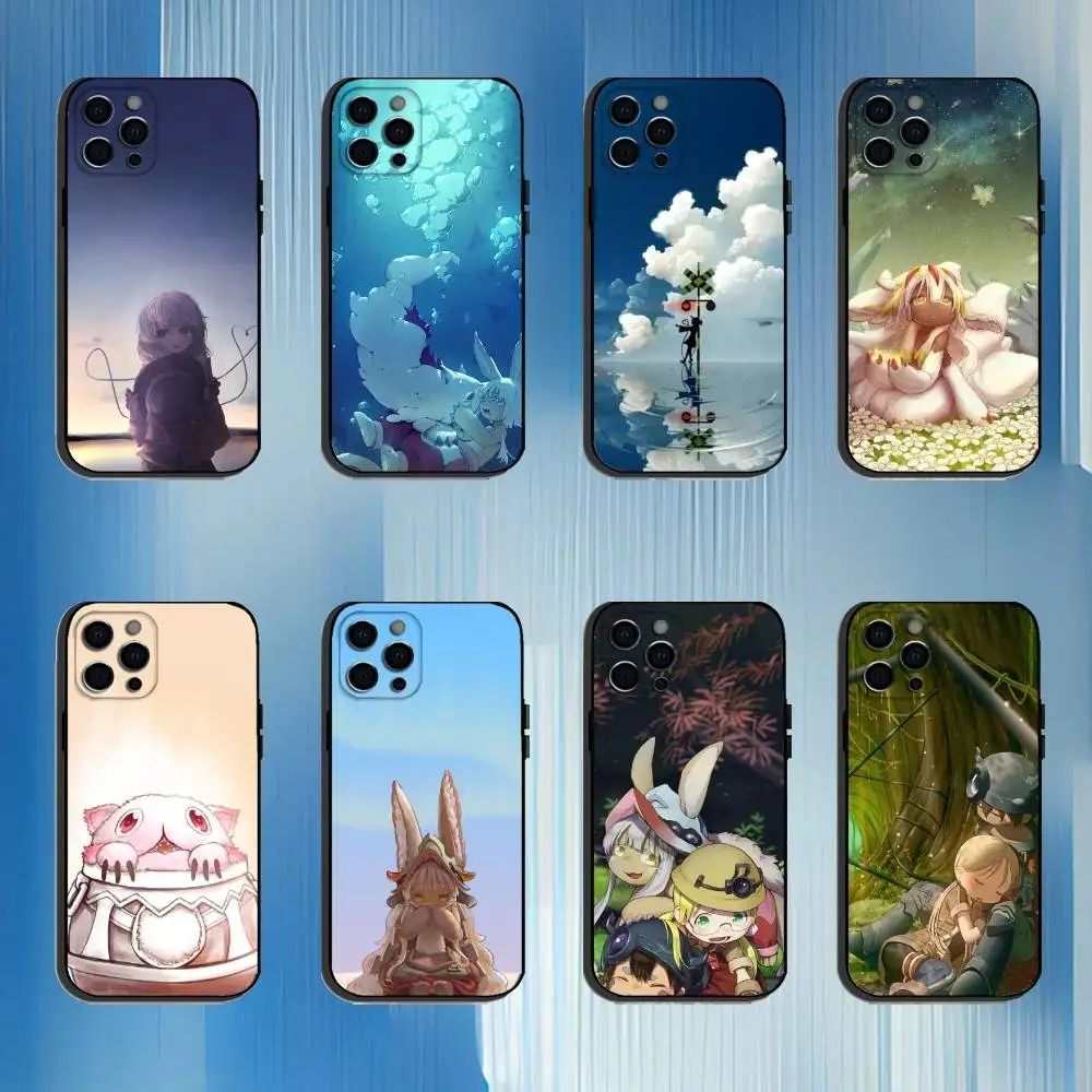 

Made In A-Abyss F-Faputa Phone Case For iPhone 16,15,14,13,12,11 Plus,Pro Max, Others Soft Black Cover