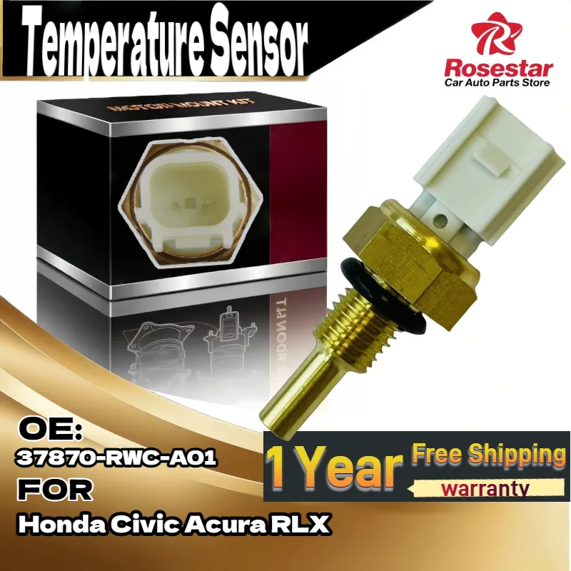 

New Radiator Coolant Temperature Sensor 37870-RWC-A01 for Honda Civic for Acura RLX