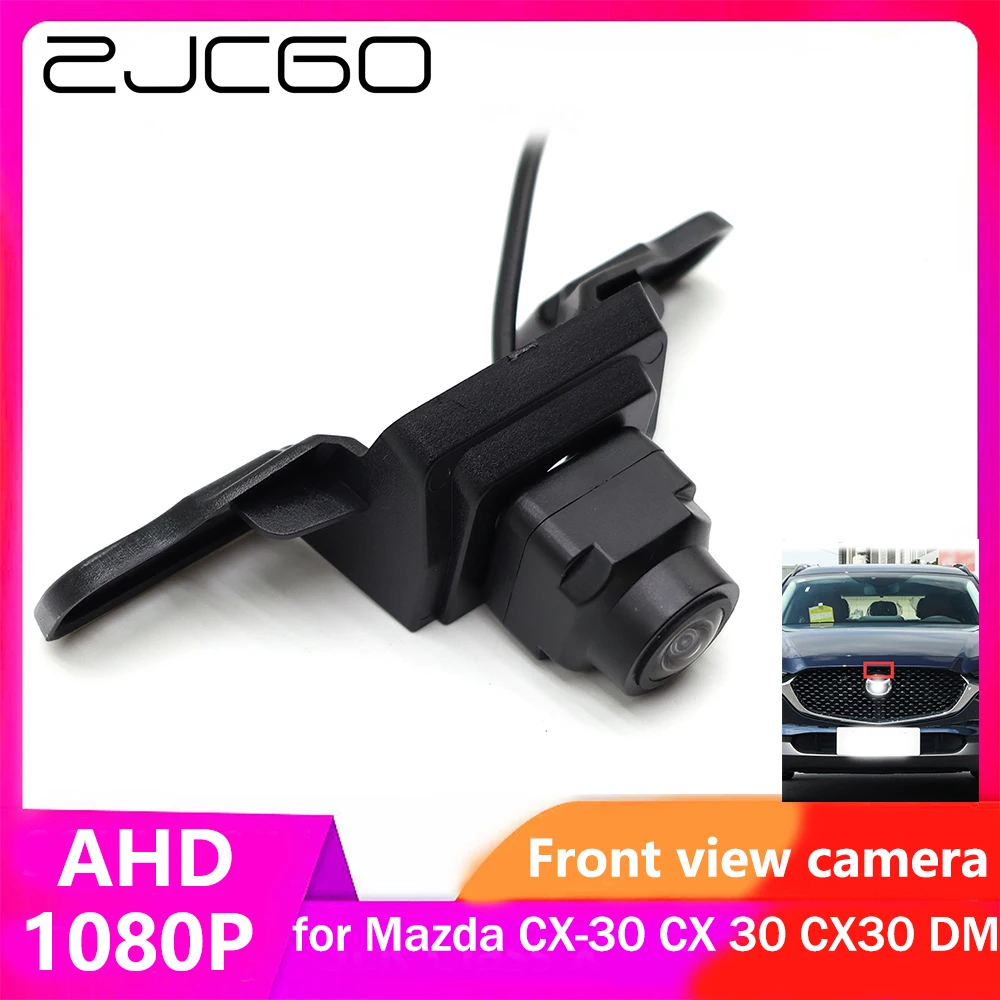 

ZJCGO AHD CVBS 1080P 170° Car LOGO Parking Front View Camera for Mazda CX-30 CX 30 CX30 DM 2019 2020 2021 2022 2023