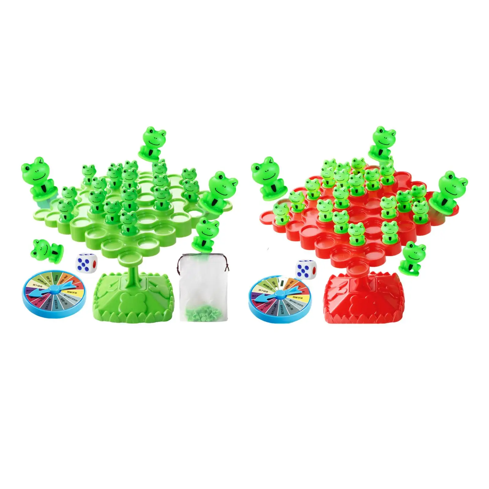 Balanced Tree Board Game, Frog Balance Toy, Digital Toy with 50 Frogs, Tree