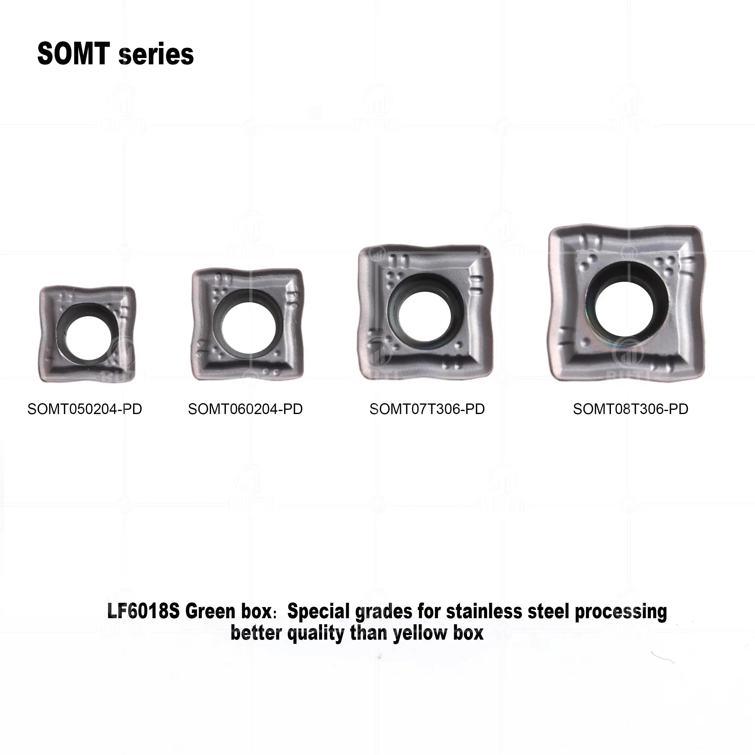 

DESKAR 100% оригинал SOMT050204-PD SOMT060204-PD SOMT07T306 SOMT08T306-PD LF6018S Токарный инструмент с ЧПУ для обработки нержавеющей стали