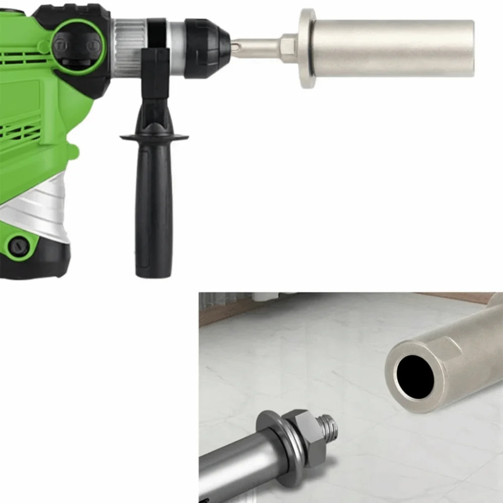 

Durable 40CrMo SDS PLUS Hammer Bit 16/19 mm Detachable Design Post Driver Impact Hammer Bit Removable Shank Ground Rod Driver