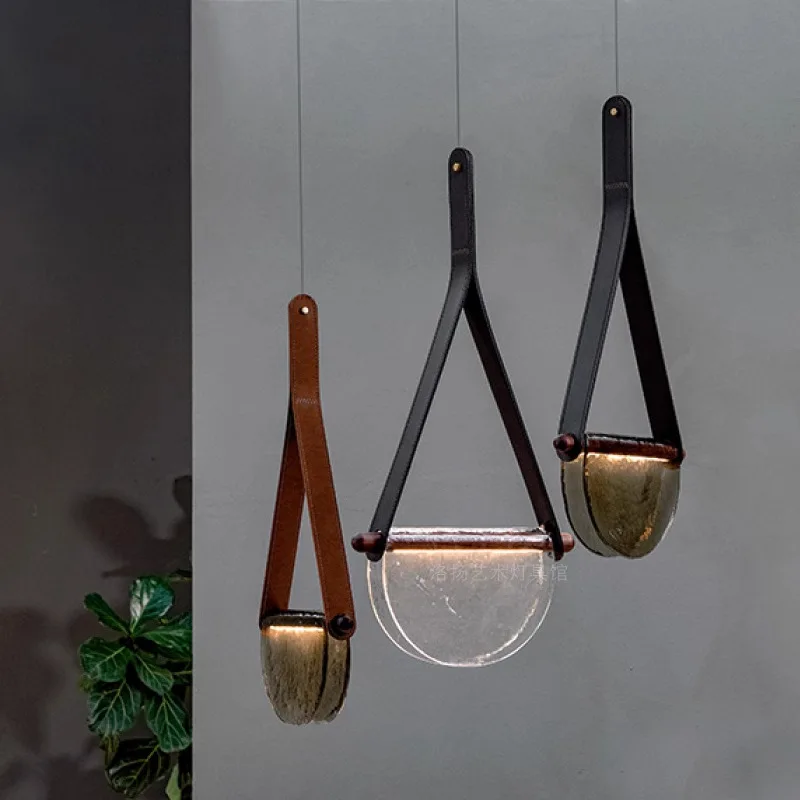 

Nordic Bedroom Bedside Lamp Model Room Designer Chandelier Modern Simple Glass Creative Restaurant Bar Small Chandelier