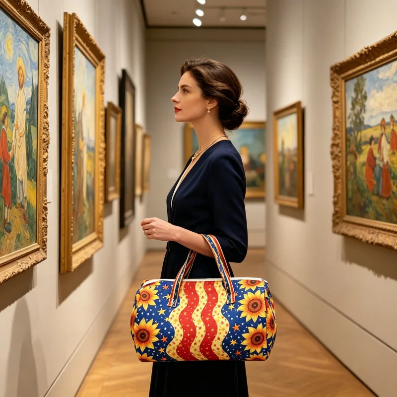 2個入りひまわり柄愛国旅行用ダッフルバッグ、大容量アメリカ国 - Luxury Bags Michael Kors のレビューと価格