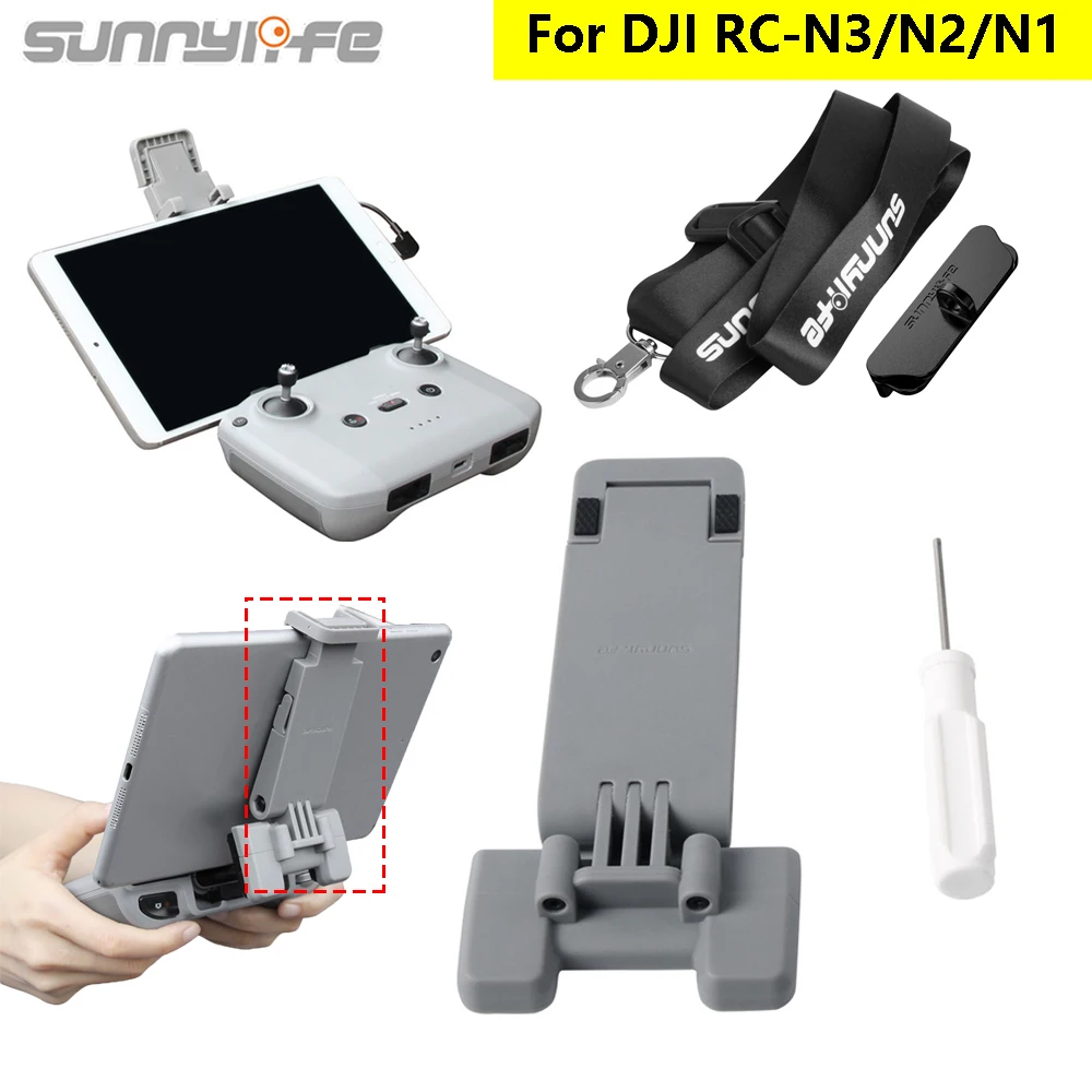 

Sunnylife Tablet Extended Bracket Mount for DJI Air 2S Air 3S FLIP NEO Drone RC-N3/2/1 Remote Control Tablet Stand Clip Holder