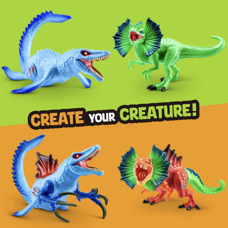 5 Surprise Dino Mix Match Dinosaur Blind Box Assembly Surprise Gift Toy for Boy