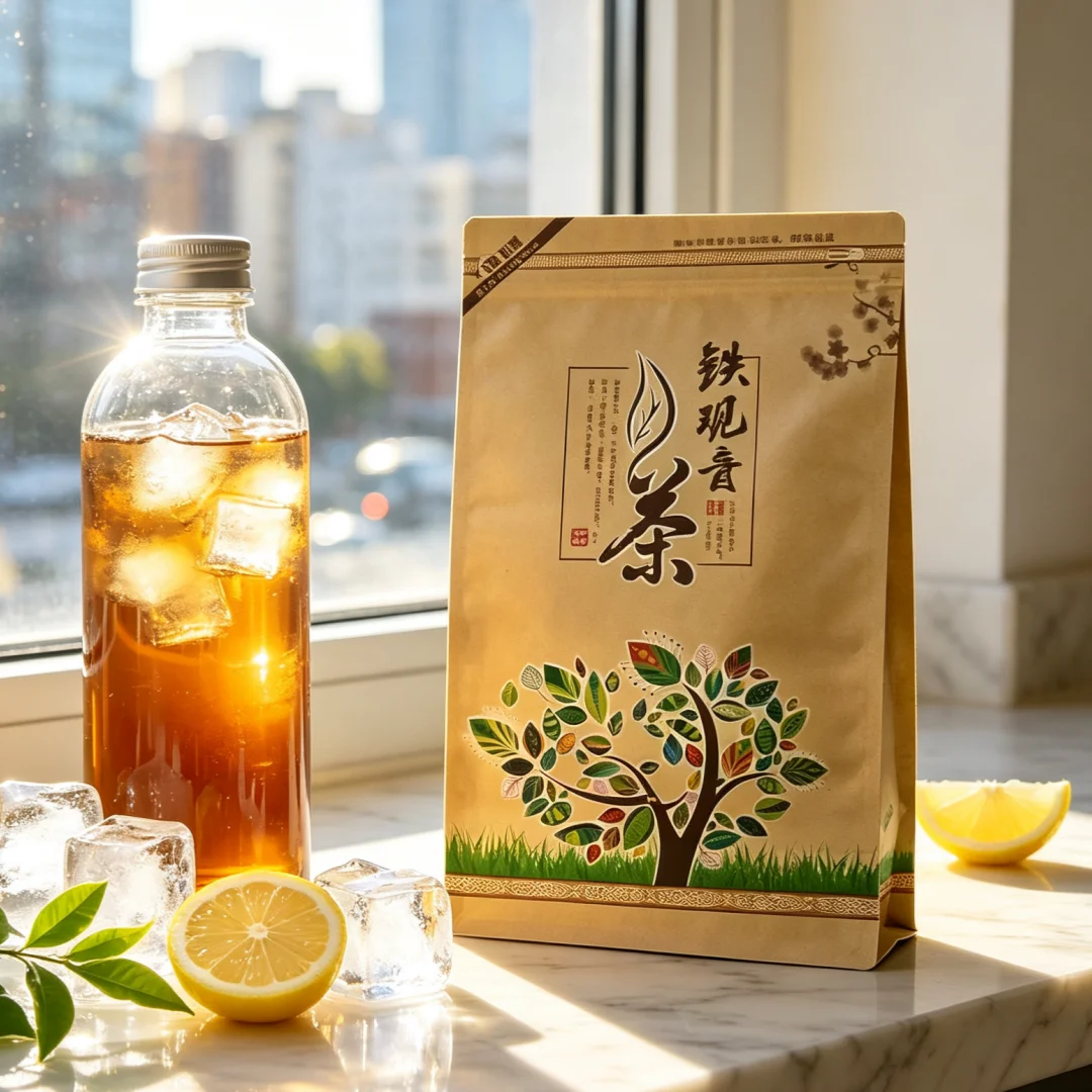 China Jinjunmei Tea Packing Bag Capacity 250g Size 27cm*18cm Yunwu Tieguanyin Dahongpao Jasmine Longjing White Tea Packaging Bag