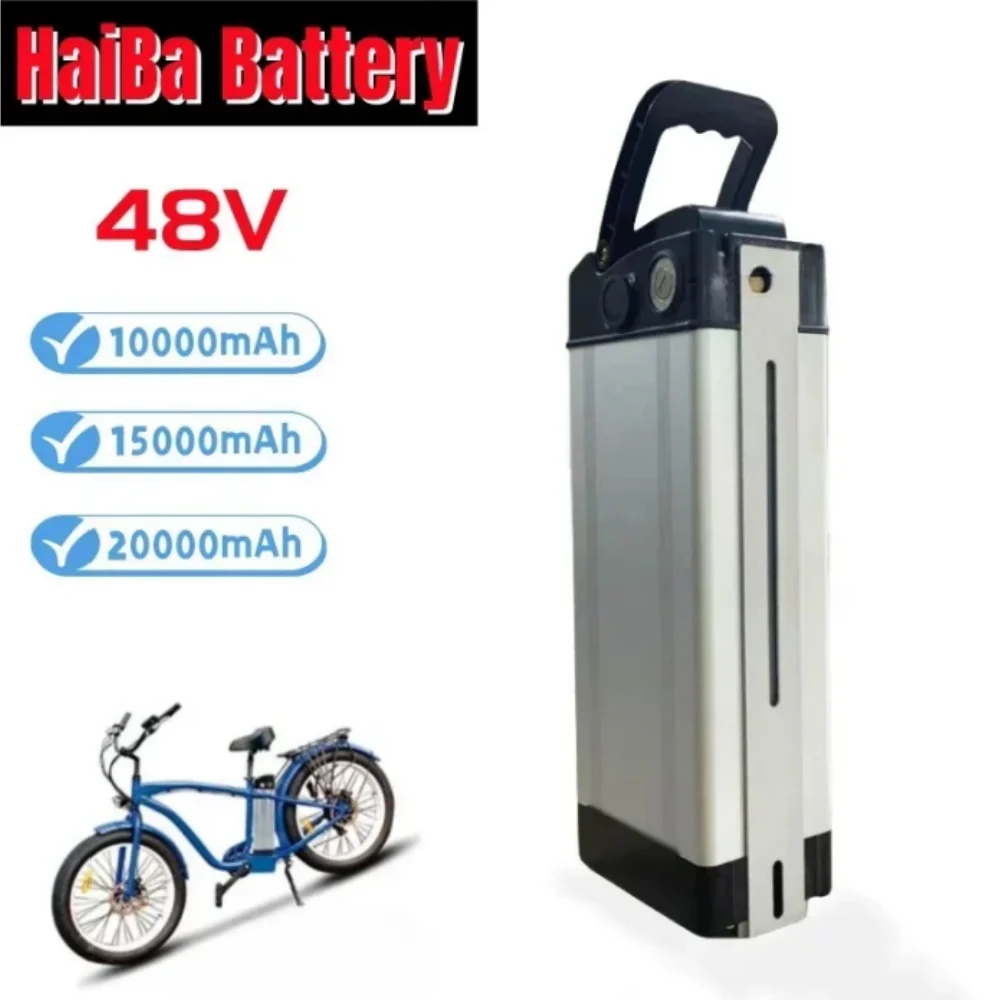 

48V High quality 10/15/20Ah Haiba E-bike battery,500W 750W 1000W High-power 18650 Lithium ion battery pack