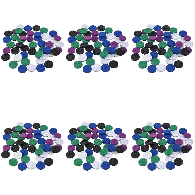 6Pack X(Washable Refill Pads Felt Pads Diameter 22mm For Car Essential Oil Diffuser Locket 48 Pcs