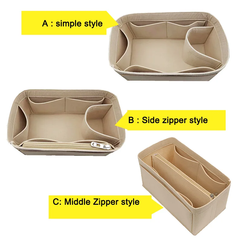 Inner Liner Inner Shaper, Organizador da bolsa, Inserir Fit para Marc Jackson sacola