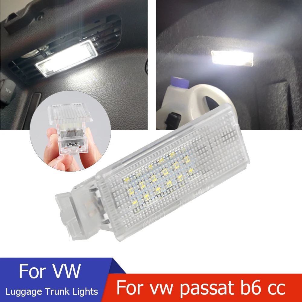 

1pcs Car LED Luggage White Lights For VW Caddy Campmob Eos Golf Jetta Passat Trunk Boot Lights 6000k 12V White Canbus