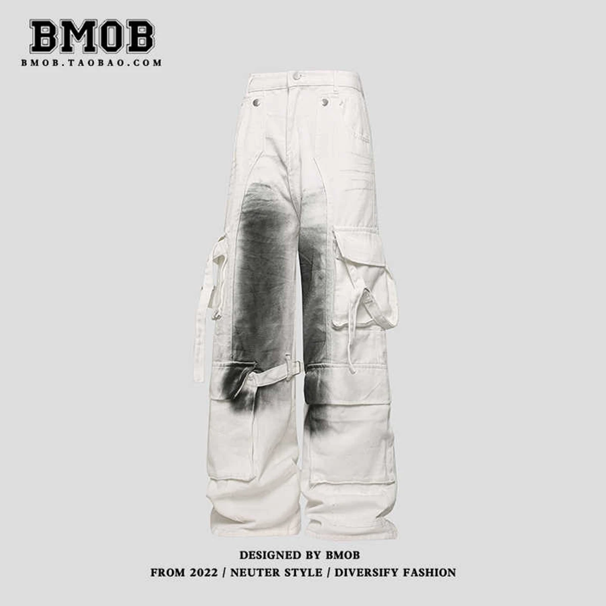 

Женские брюки-карго Y2k, брюки-карго в стиле Харадзюку, японский стиль 2000-х, винтажные брюки в стиле хип-хоп большого размера 90-х, одежда, лето 2025 г.