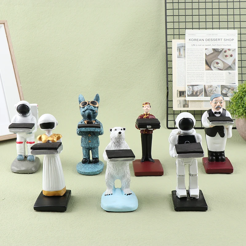 1Pc Watch Holder Astronaut Housekeeper Servant Watch Display Stand Robot Puppy Watch Jewelry Storage Display Rack