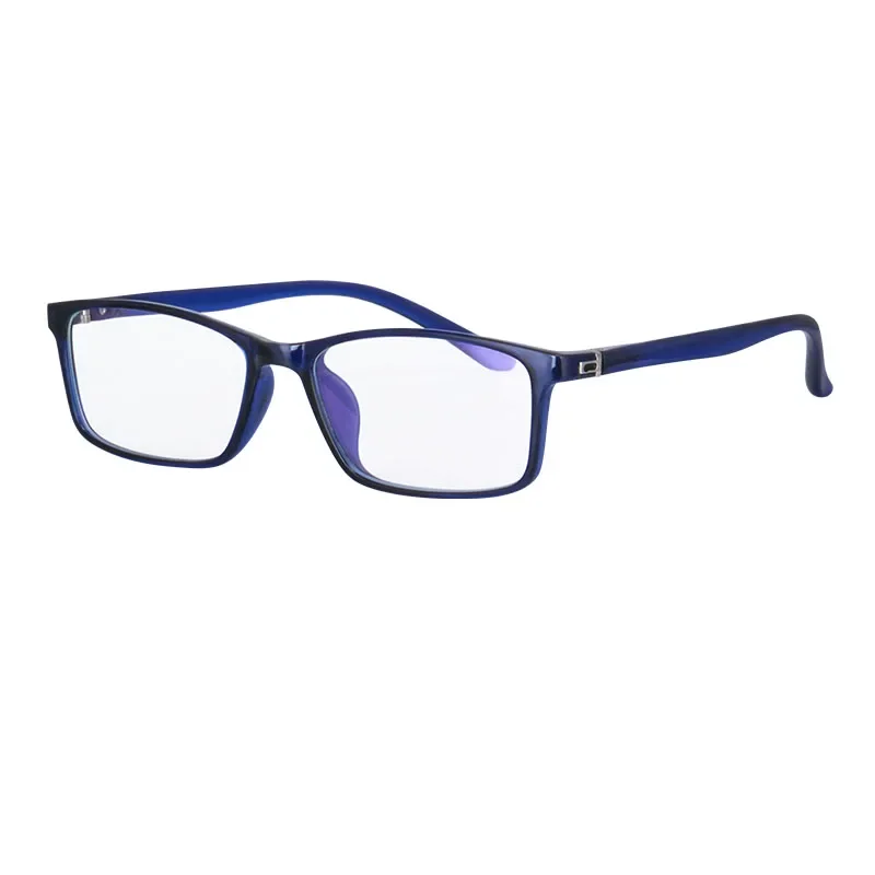 Men’s glasses prescription myopia glasses TR90 square frame blue light blocking computer glasses frame grade eyewear custom