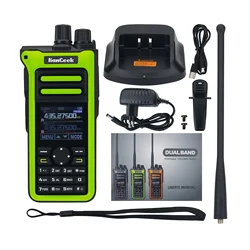 HAMGEtransmith GT-10 15W Walperforated Talkie UHF VHF Marine Radio FM AM Récepteur radio touristes Affichage mort pour Ham Radio Road Trips