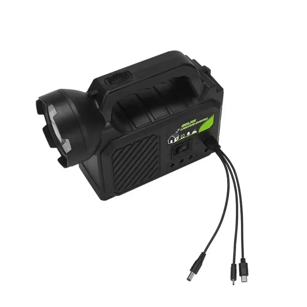 Pannello solare che carica la luce solare del cortile impermeabilizzazione quotidiana Pratica luce di emergenza multifunzionale di alta qualità