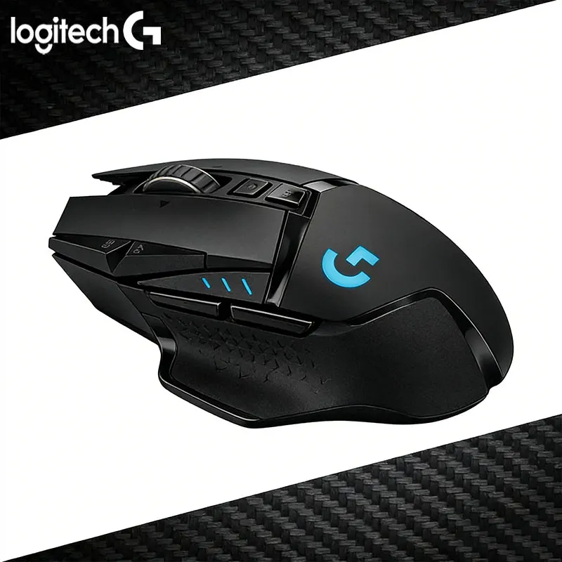 

Универсальная игровая мышь Logitech G502/M100R/G402 для ноутбуков с RGB-подсветкой, высокой точностью, двойного назначения (для офиса и игр)