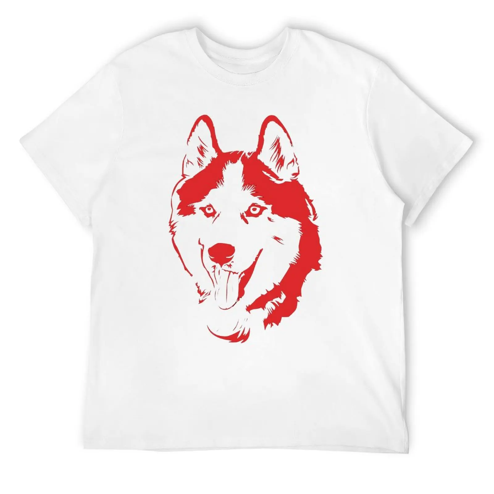 Pet Day  Husky Custom Design Men's Hoodie Tees Novelty T-shirt Fresh  Move  Geeky Fitness USA Size