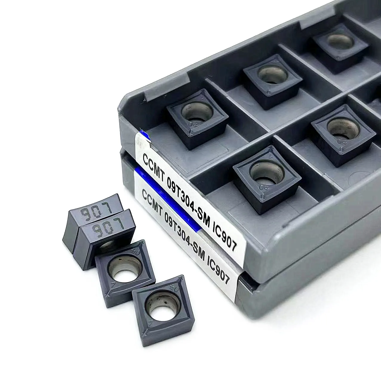 10 шт., внутренняя фреза CCMT09T304 SM IC907 IC908, детали токарного станка, режущий инструмент, токарный станок с ЧПУ, Tokarnyy CCMT
