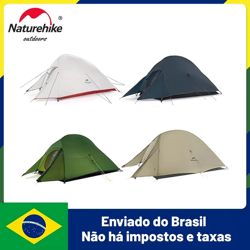 Naturehike nuvem até 1 2 3 pessoas barraca de acampamento ultraleve à prova dwaterproof água tendas trekking caminhadas mochila abrigo tenda viagem