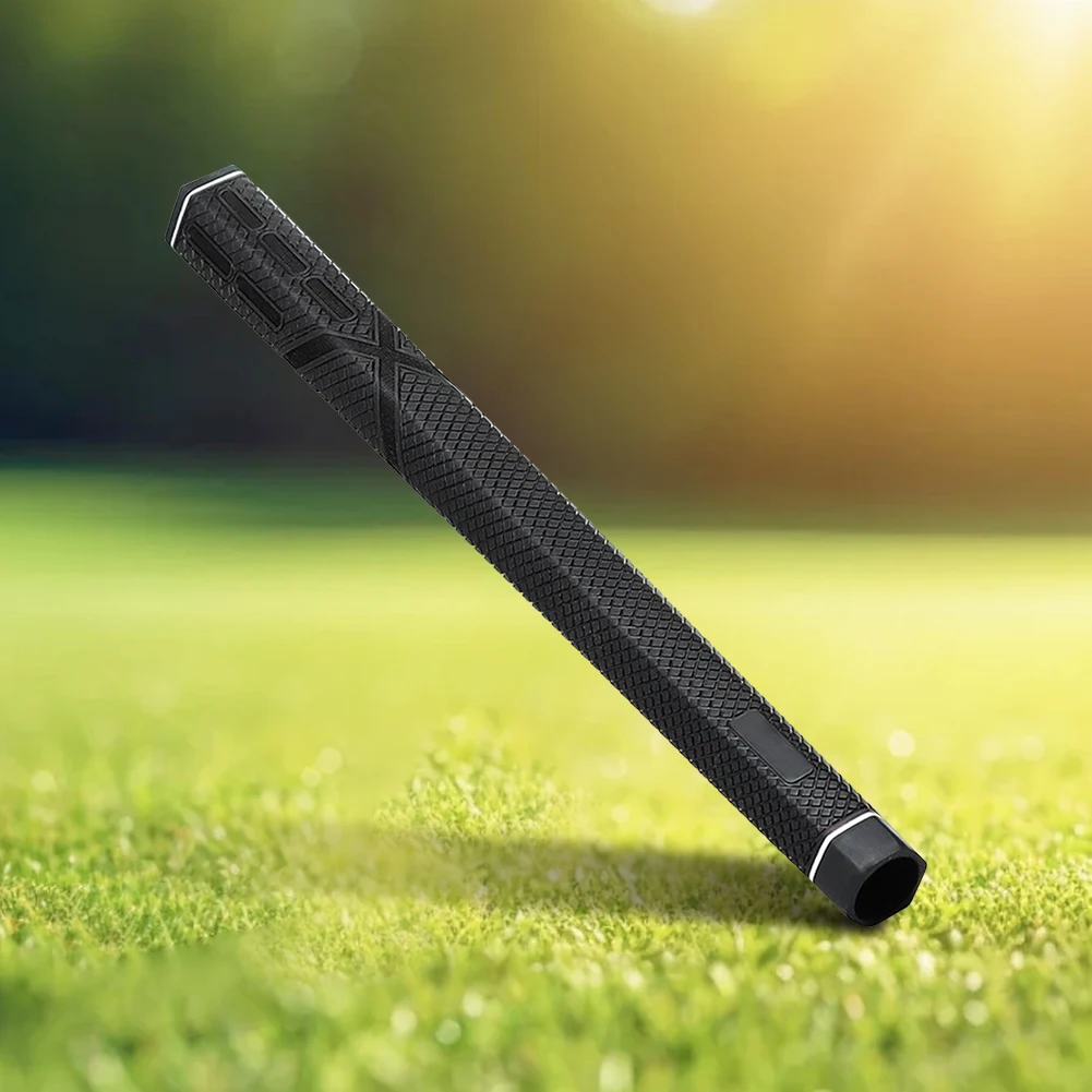 Golf Club Grip Rubber Golf Grip High Feedback Golf Putter Grip Hexagon Non-slip Golf Grip Universal for Golf Sports