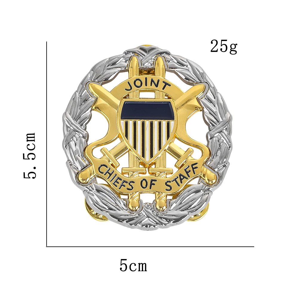 معدن سبائك الزنك القمح ستار Spangled راية شارة الجيش كبار ضابط رمز فراشة مشبك دبابيس المخضرم للتذكارات #6